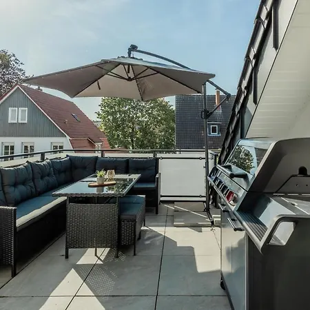 Apartment Gt-City Suite 01 I Gasgrill I Smart-Tv I Balkon Gutersloh